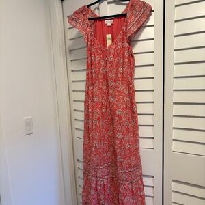 Anthropology Velvet by Graham and Spencer NWT maxi dress
